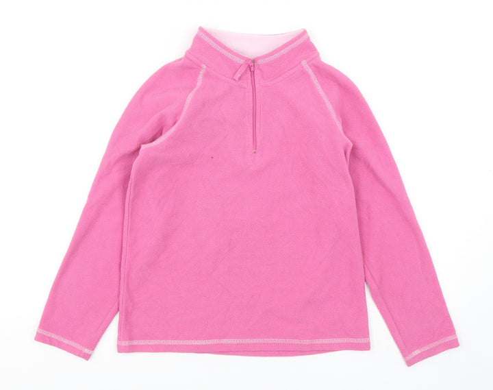 Cherokee Girls Pink  Polyester Pullover Sweatshirt Size 9-10 Years  Pullover