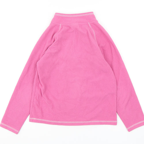 Cherokee Girls Pink  Polyester Pullover Sweatshirt Size 9-10 Years  Pullover