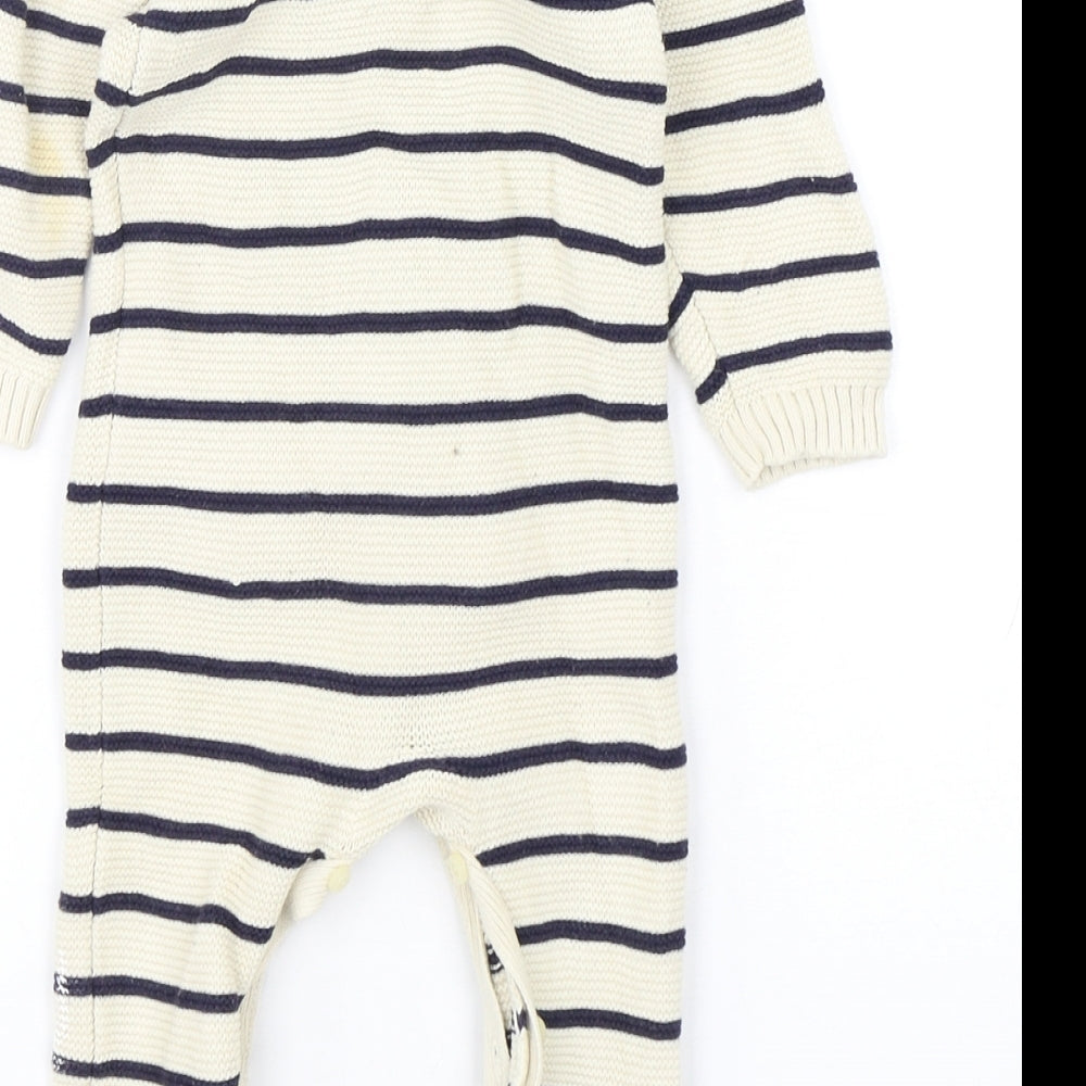 Gap Boys Multicoloured  Cotton Babygrow One-Piece Size 12-18 Months  Button