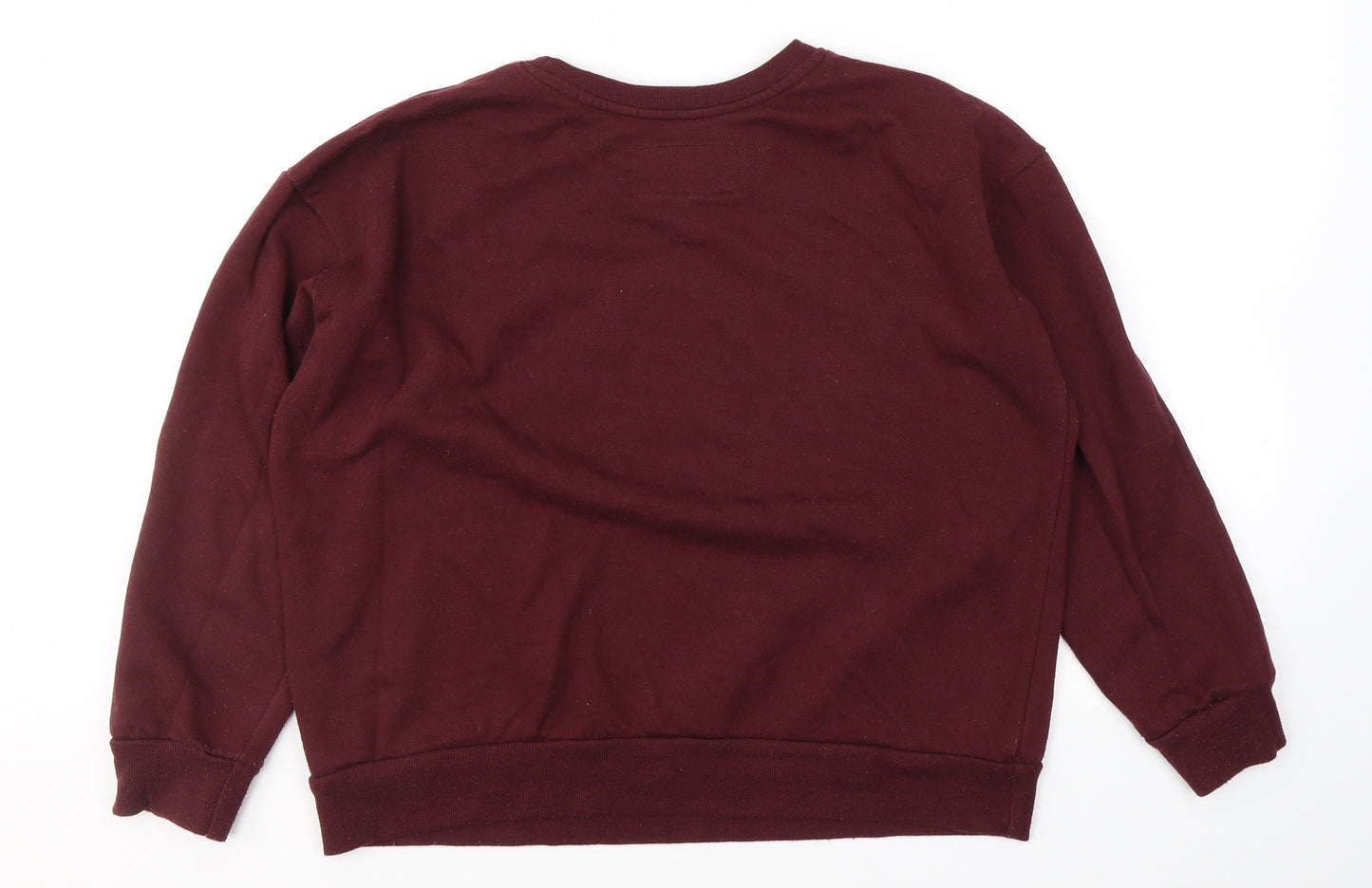 Atmosphere Womens Red  Polyester Pullover Sweatshirt Size 12  Pullover
