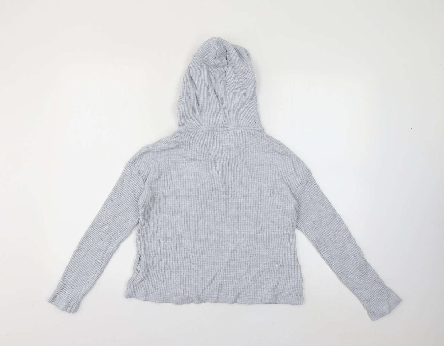 Gap Womens Blue  Viscose Pullover Hoodie Size M