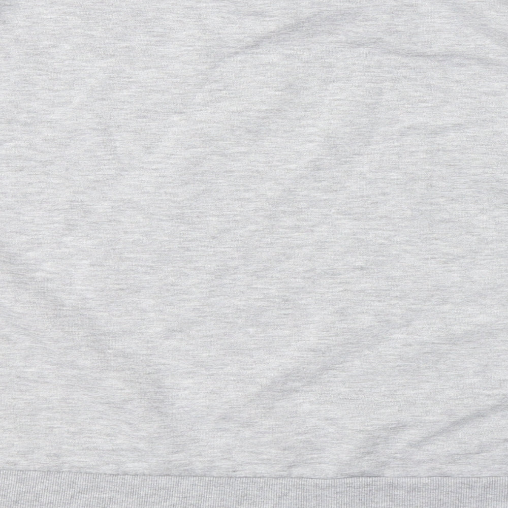 Primark Womens Grey  Cotton Pullover Sweatshirt Size 14  Pullover
