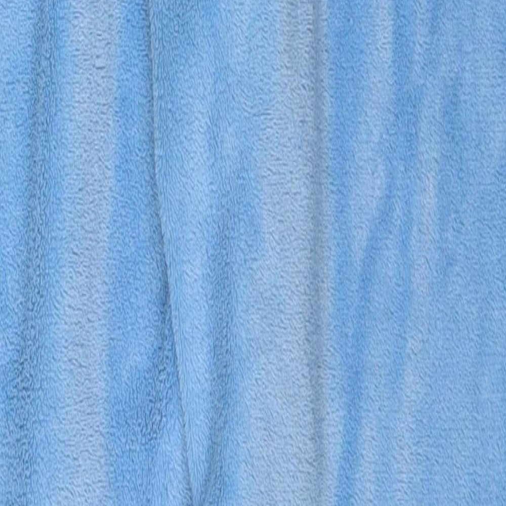 Primark Womens Blue Solid Polyester Capri Lounge Pants Size S