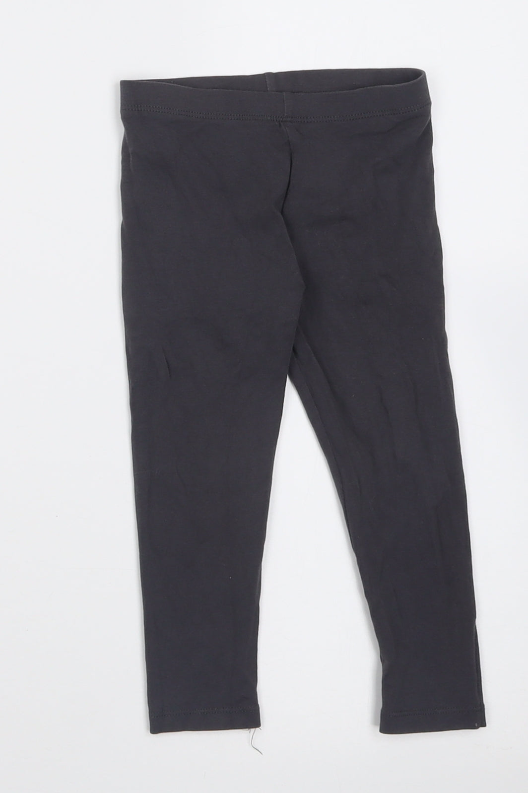 F&F Girls Grey  Cotton Capri Trousers Size 18-24 Months  Pullover