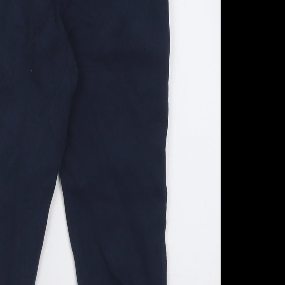 NEXT Boys Blue  Cotton Jogger Trousers Size 2-3 Years  Regular Tie