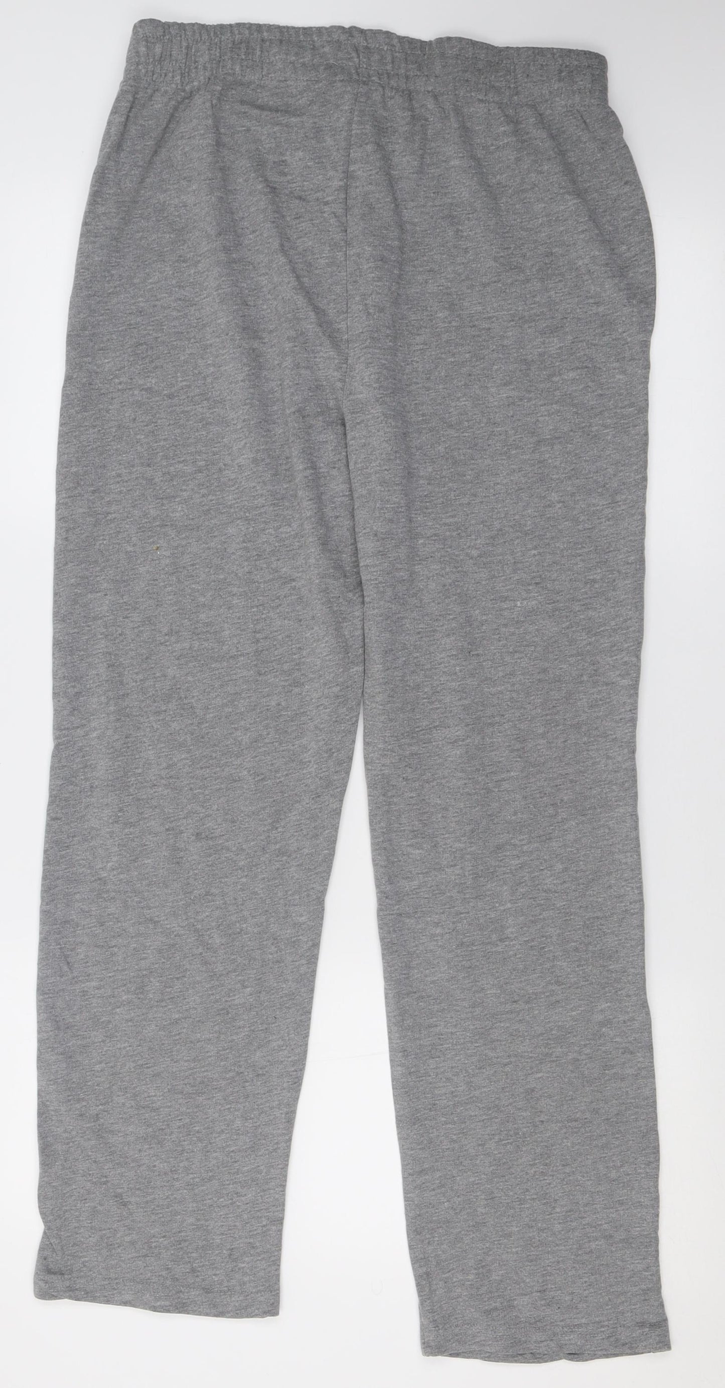 Quality Leisurewear Mens Grey  Polyester Jogger Trousers Size M L30 in Regular