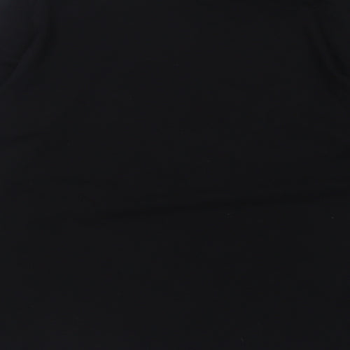Tchibo Womens Black  Cotton Pullover Sweatshirt Size 16  Pullover