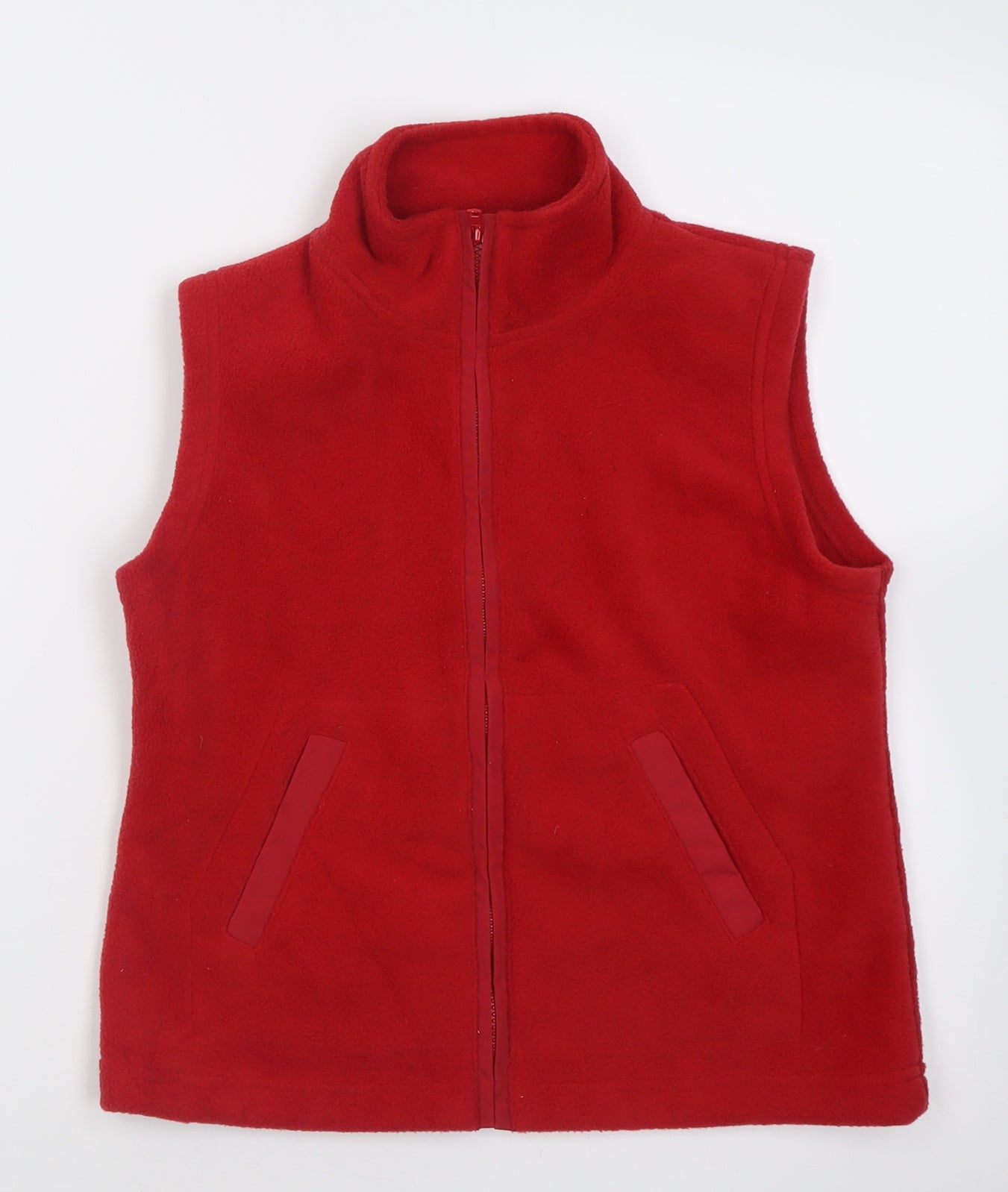 Gap Boys Red   Gilet Jacket Size 11-12 Years  Zip