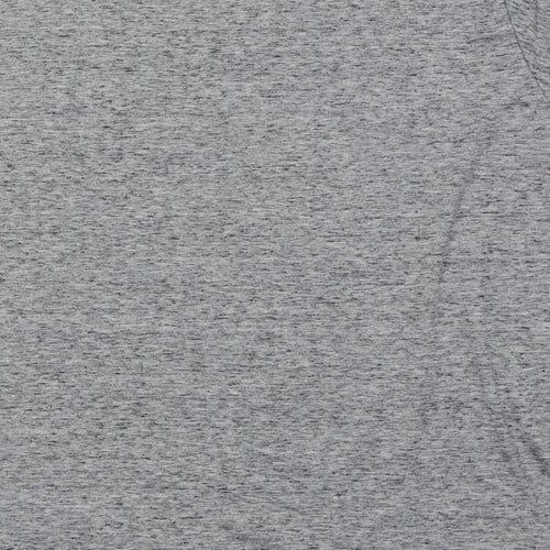 Preworn Mens Grey  Polyester  T-Shirt Size XL Crew Neck