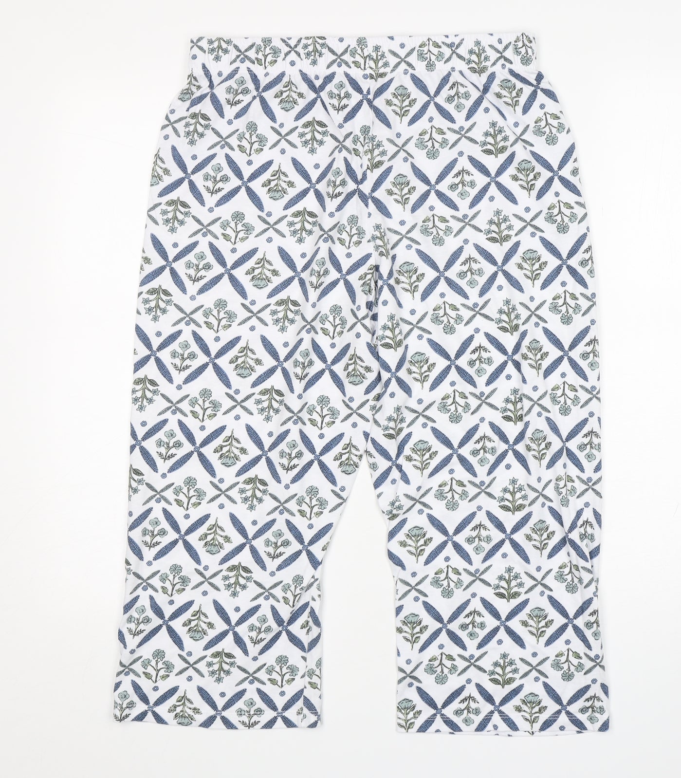 Dunnes Stores Womens Multicoloured Floral Cotton  Pyjama Pants Size M