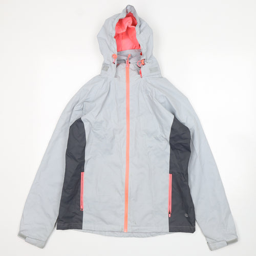 Dunnes Stores Womens Grey   Rain Coat Coat Size 12