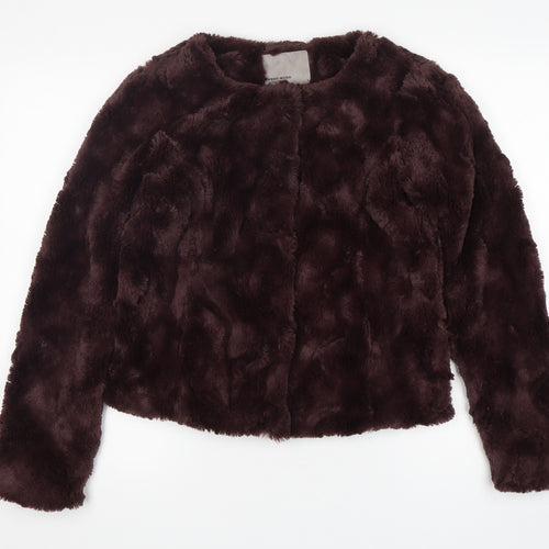 VERO MODA Womens Purple   Jacket  Size M  Snap