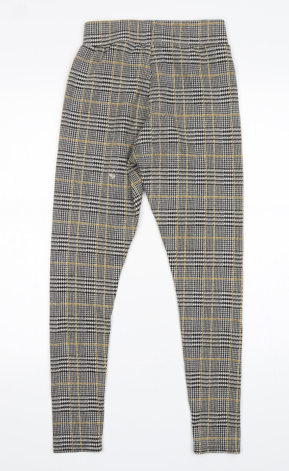 New Look Girls Multicoloured Houndstooth Polyester Capri Trousers Size 12-13 Years  Regular