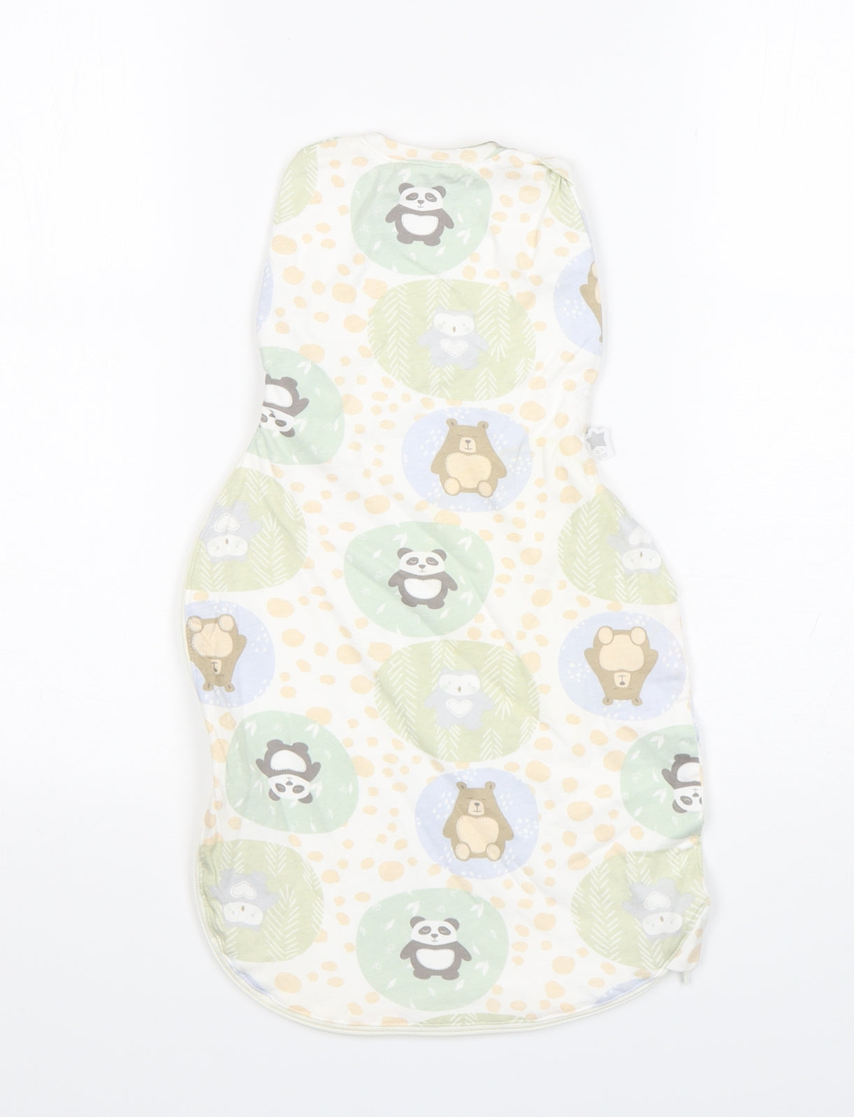 Tommee Tippee Boys Multicoloured Animal Print Cotton Babygrow One-Piece Size 0-3 Months   - Blanket babygrow