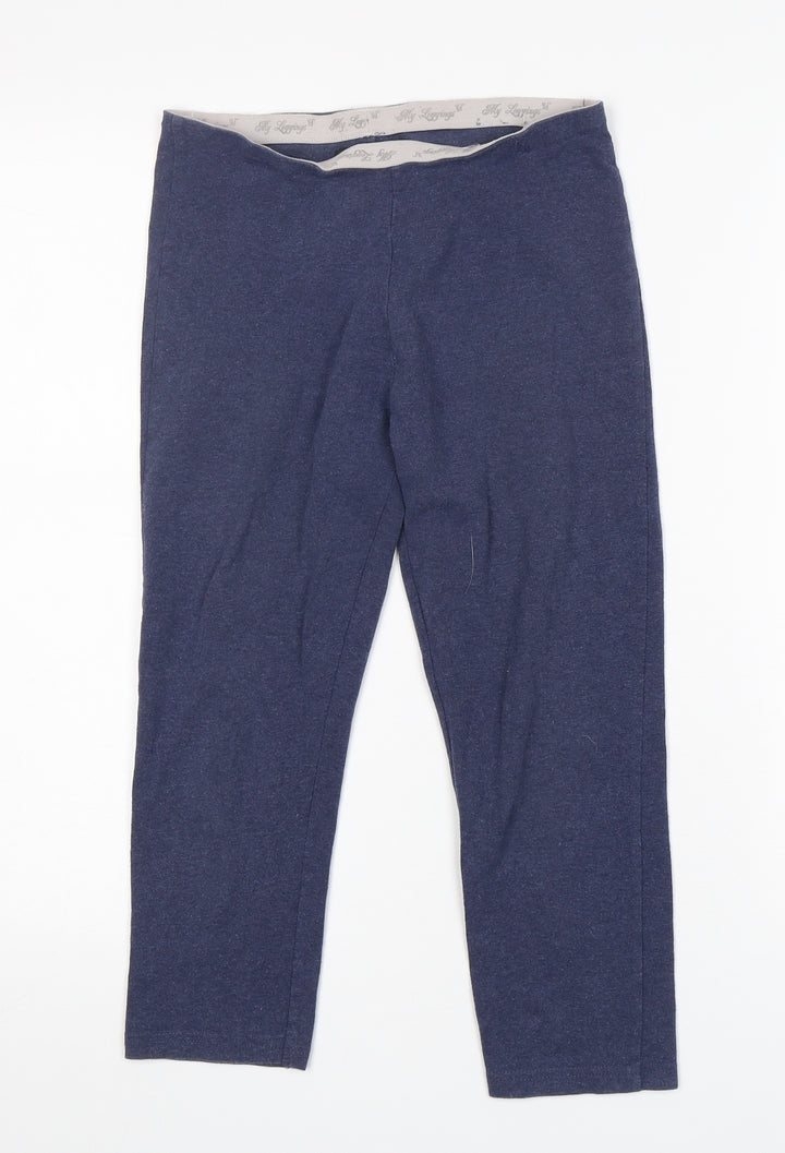 Young dimensions Girls Blue Cotton Sweatpants Trousers Size 11-12 Years Regular