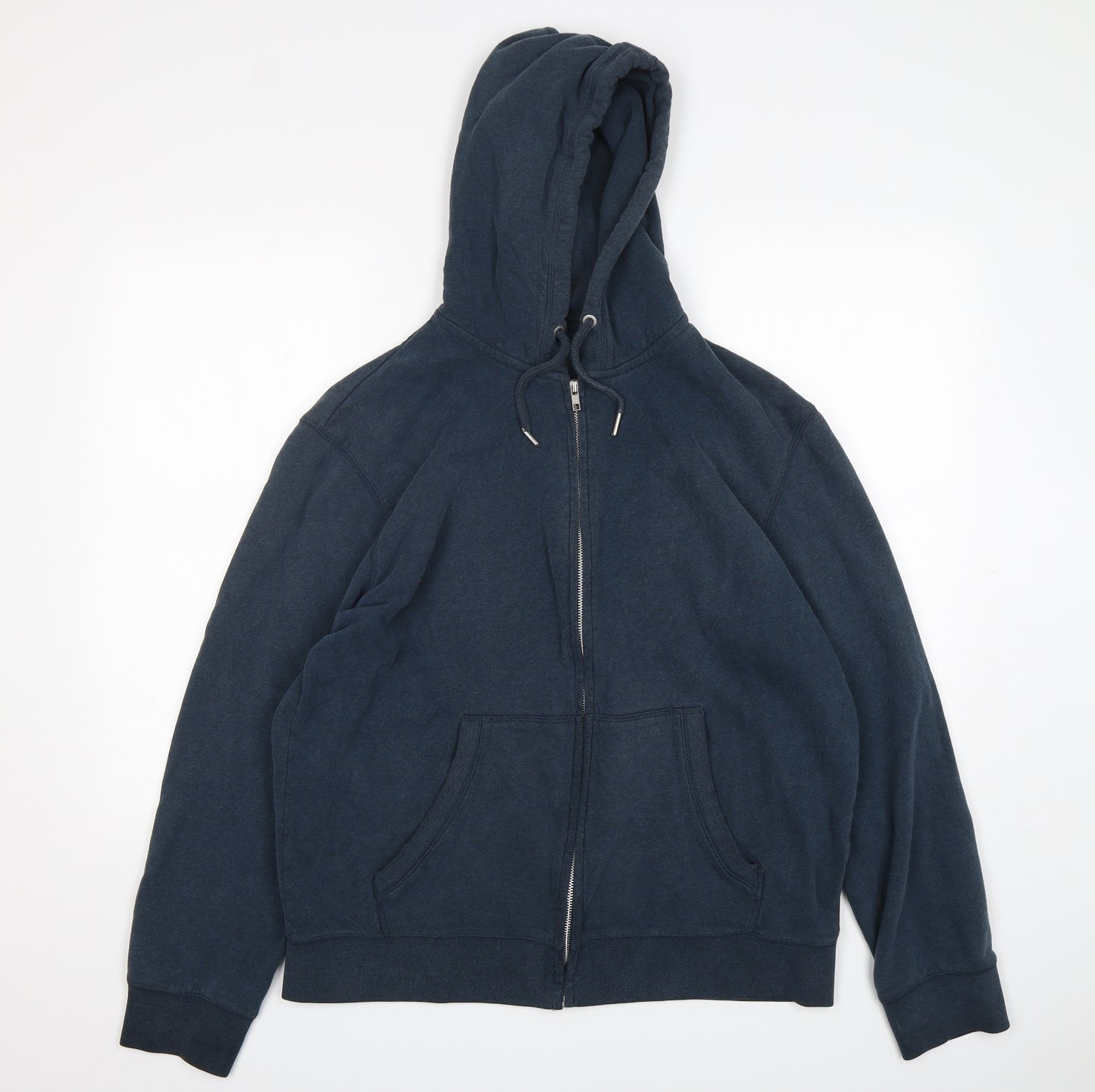 NEXT Mens Green  Cotton Full Zip Hoodie Size XL