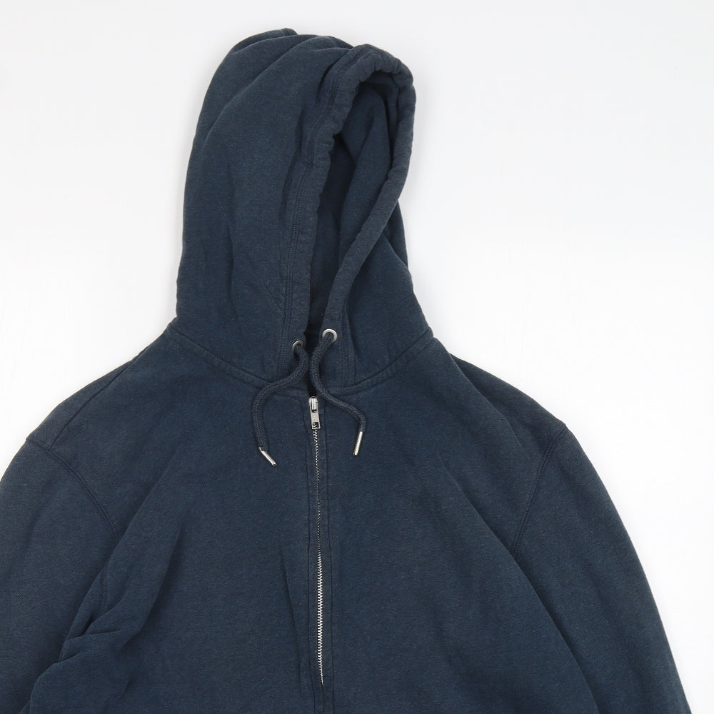 NEXT Mens Green  Cotton Full Zip Hoodie Size XL