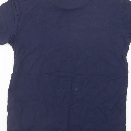Dare 2B Girls Blue  Cotton Basic T-Shirt Size 9-10 Years Crew Neck Pullover