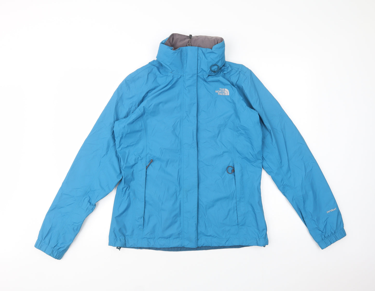 The North Face Womens Blue   Windbreaker Jacket Size M  Zip