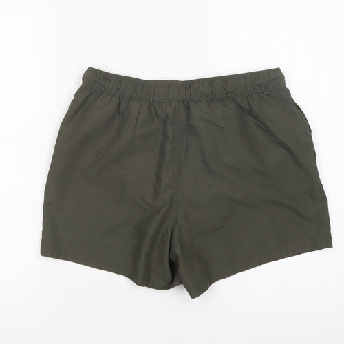 ASOS Womens Green  Polyester Bermuda Shorts Size S L4 in Regular Drawstring