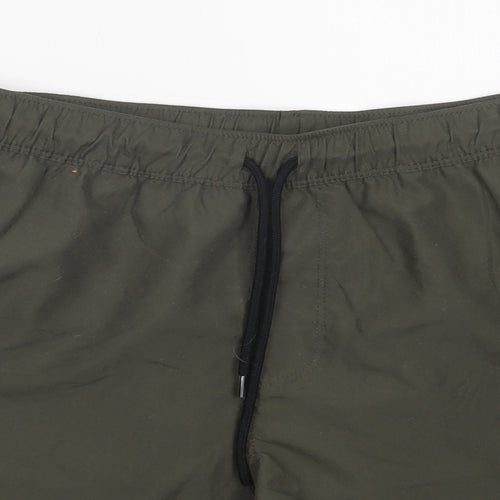 ASOS Womens Green  Polyester Bermuda Shorts Size S L4 in Regular Drawstring