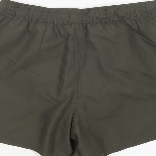 ASOS Womens Green  Polyester Bermuda Shorts Size S L4 in Regular Drawstring