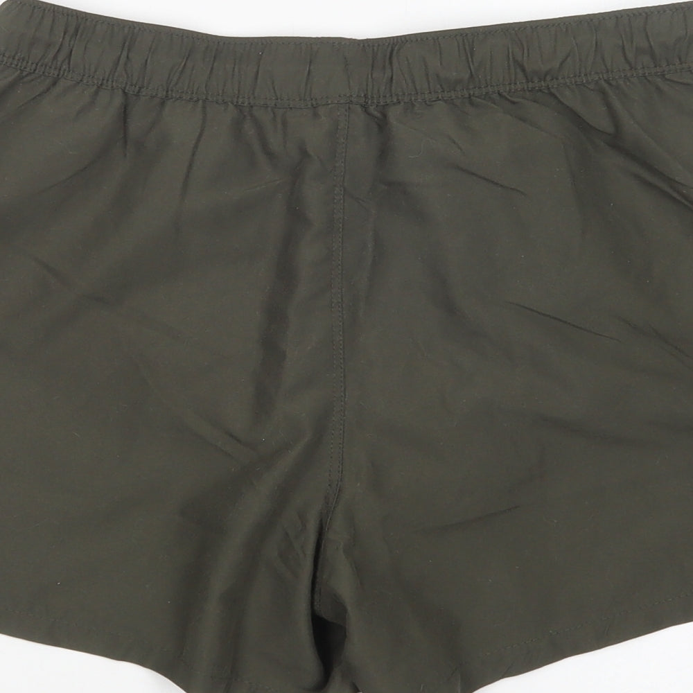 ASOS Womens Green  Polyester Bermuda Shorts Size S L4 in Regular Drawstring