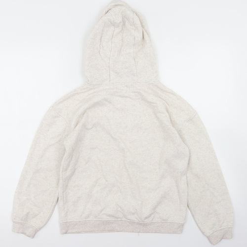 Primark Girls Beige  Cotton Pullover Hoodie Size 11-12 Years   - Believe
