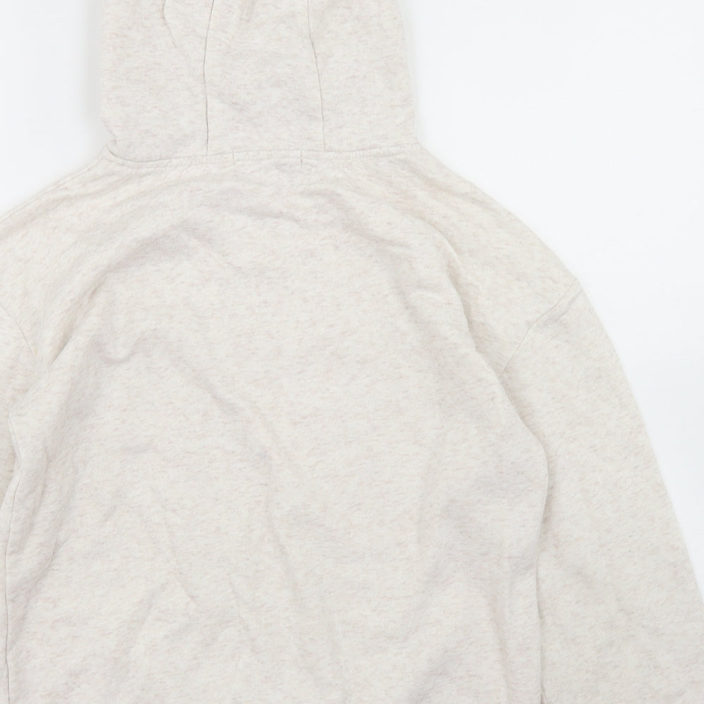 Primark Girls Beige  Cotton Pullover Hoodie Size 11-12 Years   - Believe