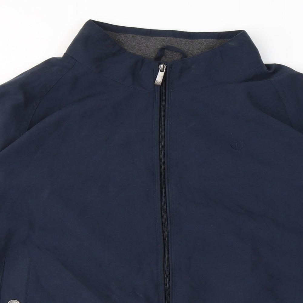 Lincoln Mens Blue   Jacket  Size XL  Zip