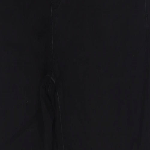 Dorothy Perkins Womens Black  Cotton Skinny Jeans Size 8 L28 in Regular Button