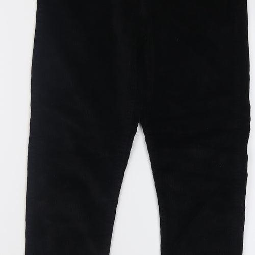 Topshop Womens Black  Cotton Skinny Jeans Size 28 L30 in Regular Button