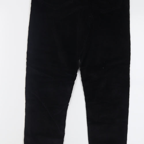 Topshop Womens Black  Cotton Skinny Jeans Size 28 L30 in Regular Button