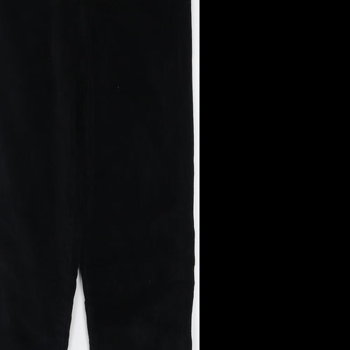 Topshop Womens Black  Cotton Skinny Jeans Size 28 L30 in Regular Button