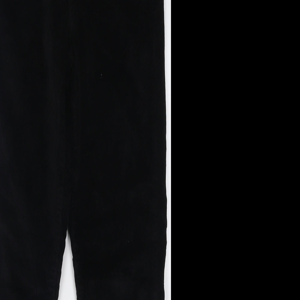 Topshop Womens Black  Cotton Skinny Jeans Size 28 L30 in Regular Button