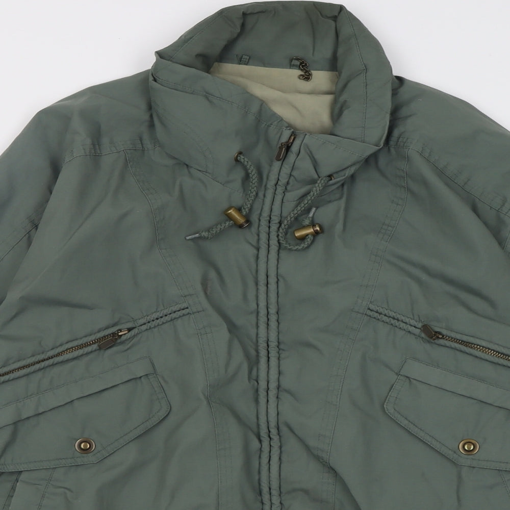 St. Michael Mens Green   Jacket  Size M  Zip