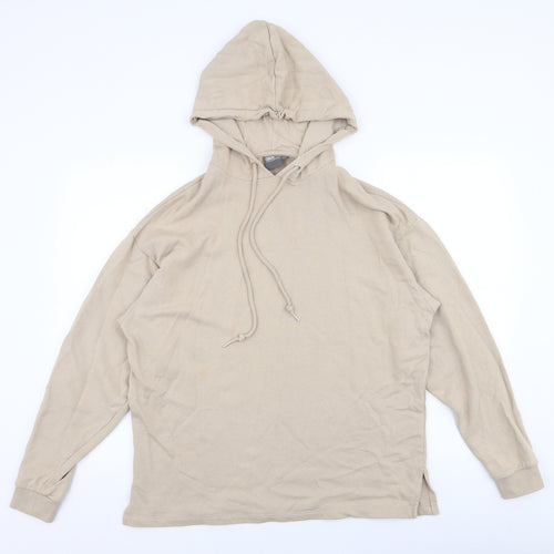 ASOS Mens Beige  Cotton Pullover Hoodie Size XS   - Japan