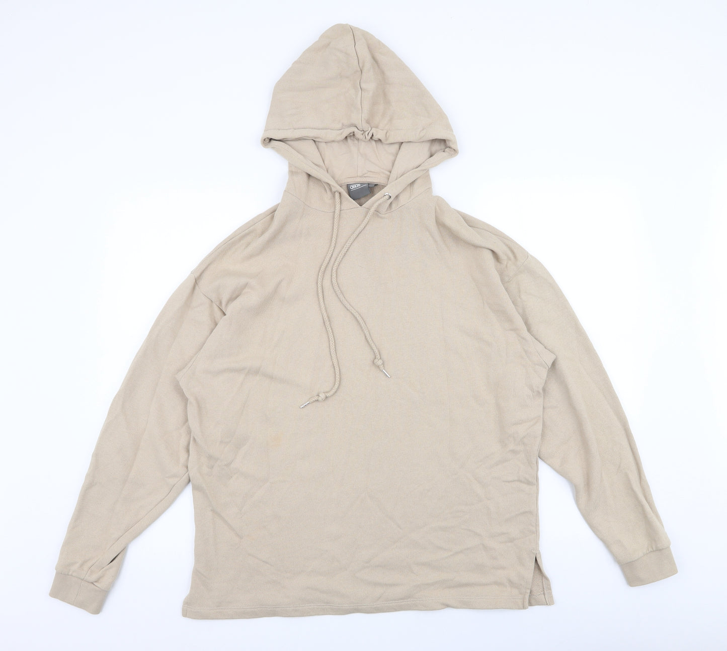ASOS Mens Beige  Cotton Pullover Hoodie Size XS   - Japan