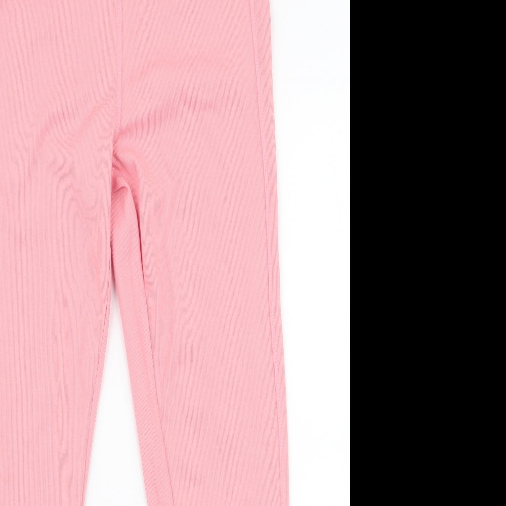 River Island Womens Pink  Cotton  Pyjama Pants Size 14