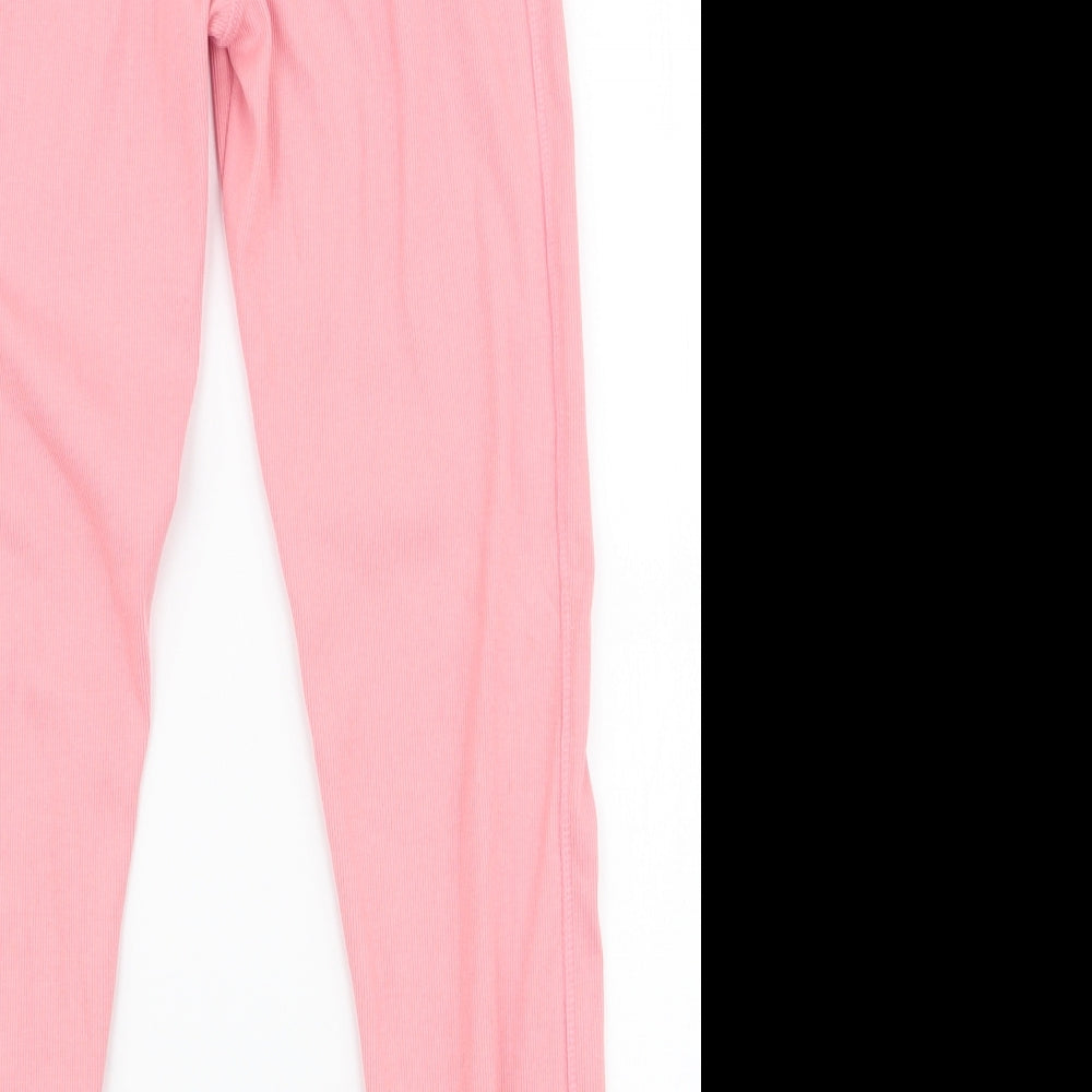 River Island Womens Pink  Cotton  Pyjama Pants Size 14