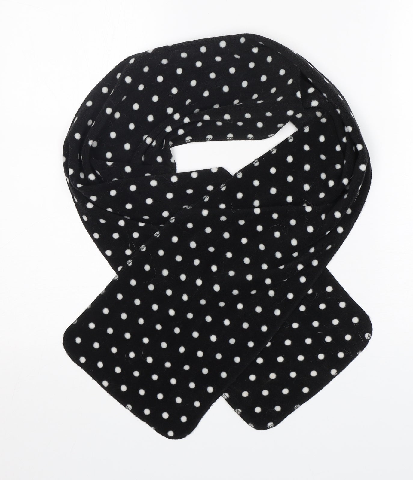 BHS Womens Blue Polka Dot Polyester  Scarf