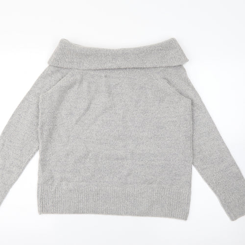 Preworn Womens Green Roll Neck  Acrylic Pullover Jumper Size 12