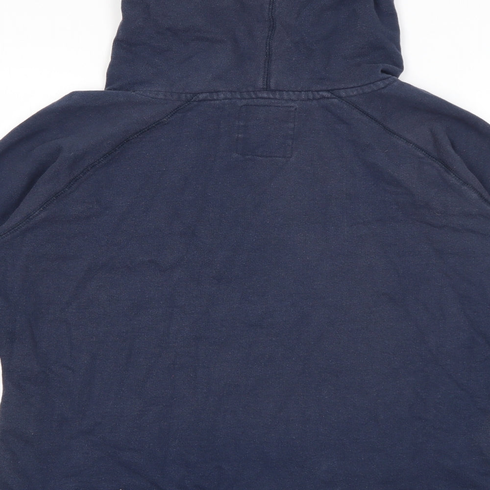 SoulCal&Co Womens Blue  Cotton Pullover Hoodie Size 12