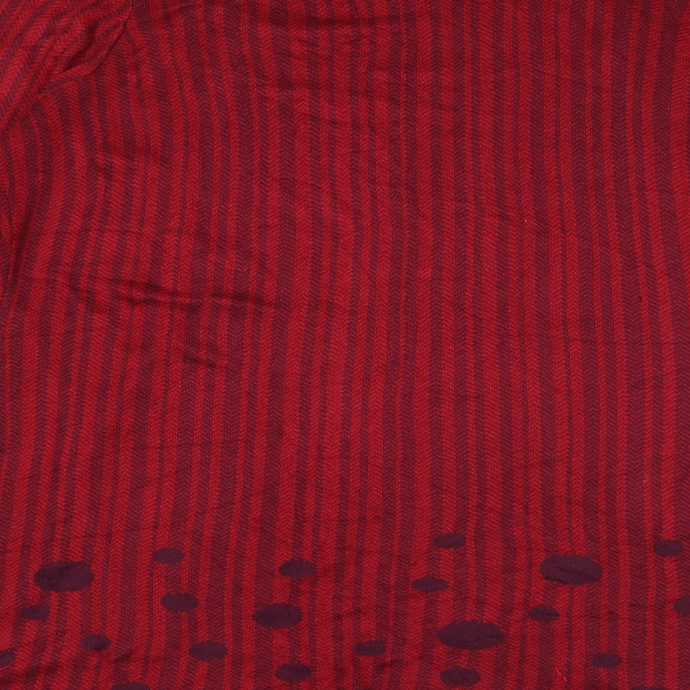 Per Una Womens Red V-Neck  Viscose Cardigan Jumper Size 16