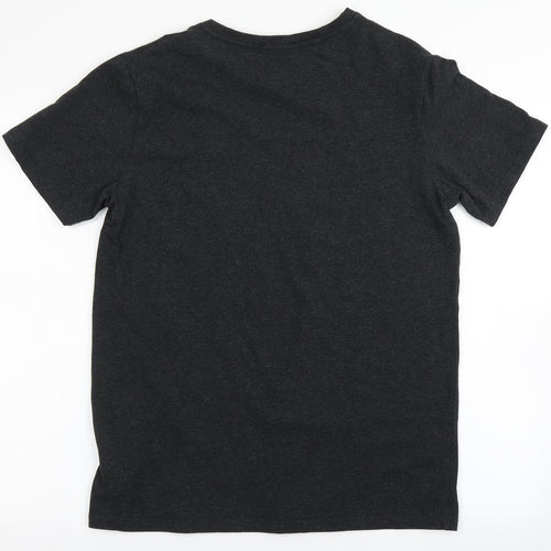Jameson Mens Grey  Cotton  T-Shirt Size M Round Neck  - Distillery