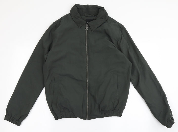 Brave Soul Mens Green   Jacket  Size S  Zip