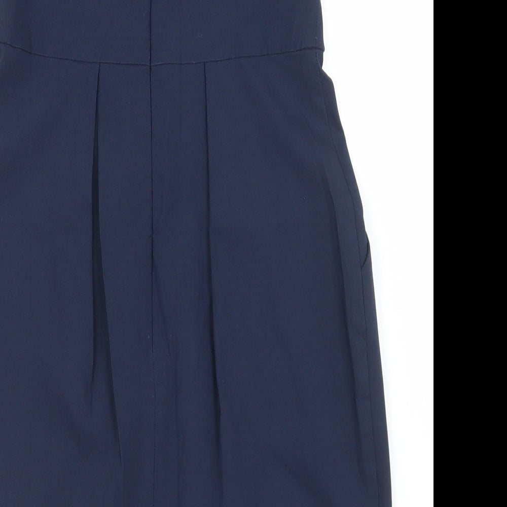 Miso Womens Blue  Nylon Pencil Dress  Size 10  Sweetheart Zip