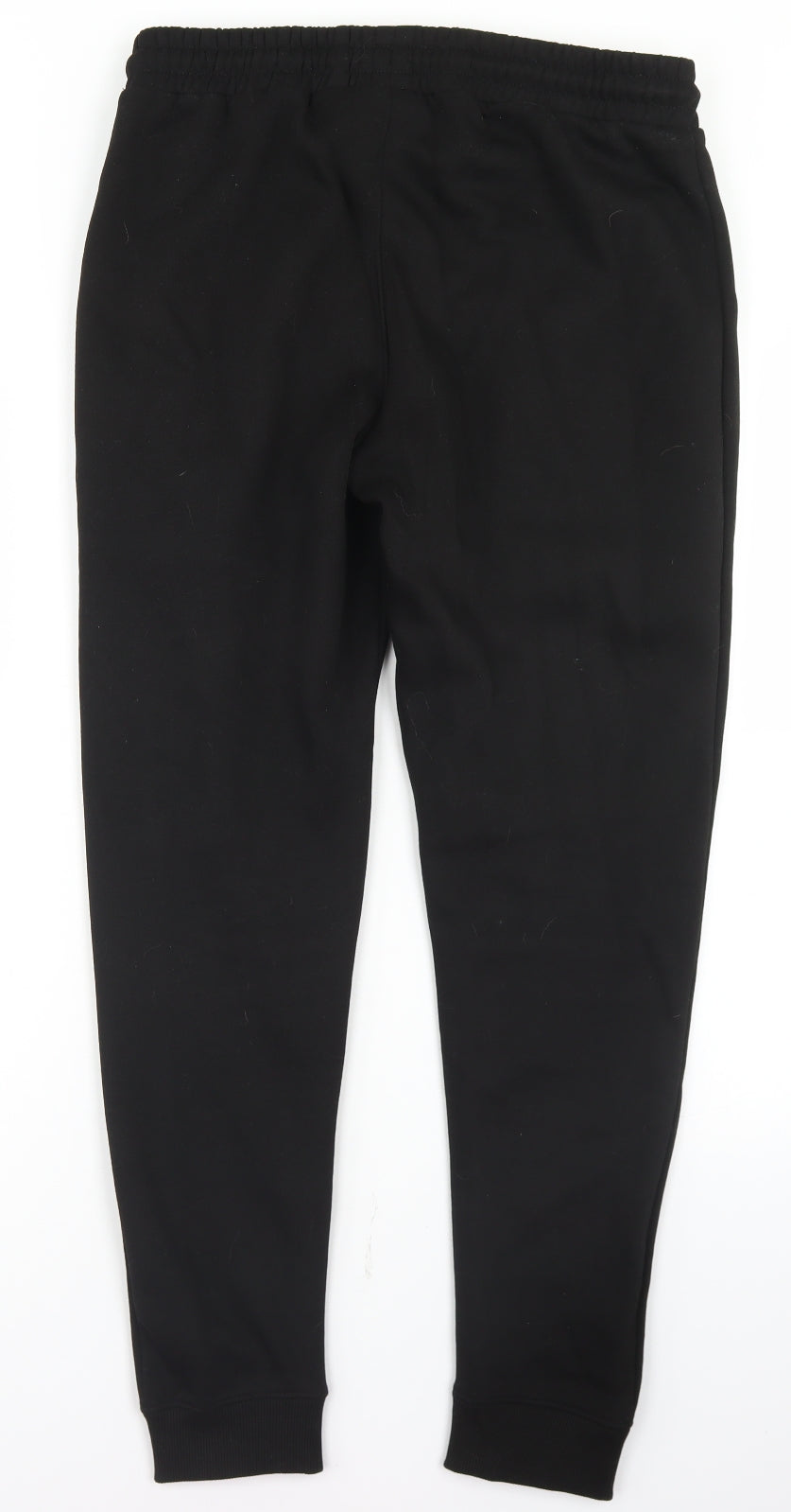 883 Police Mens Black  Cotton Jogger Trousers Size M L28 in Regular Drawstring