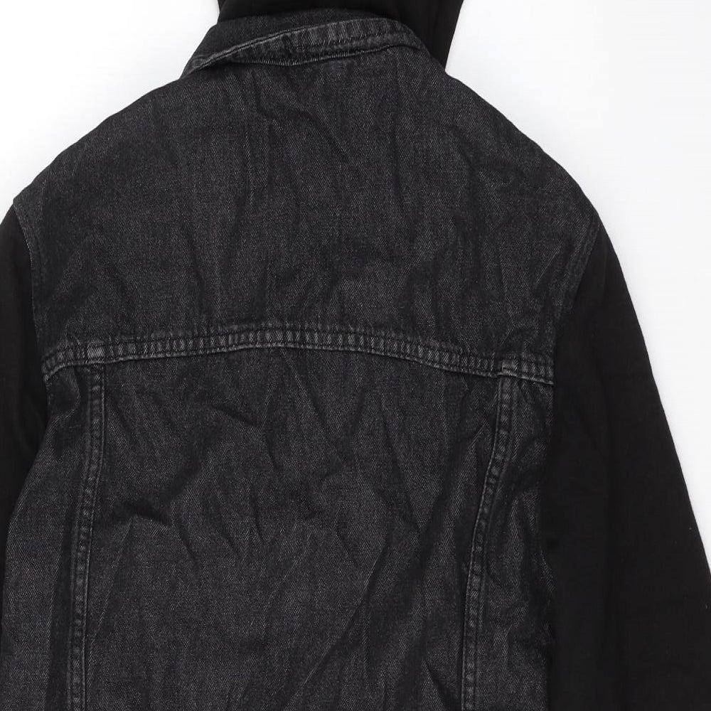 Pep&Co Mens Black   Jacket  Size S  Button