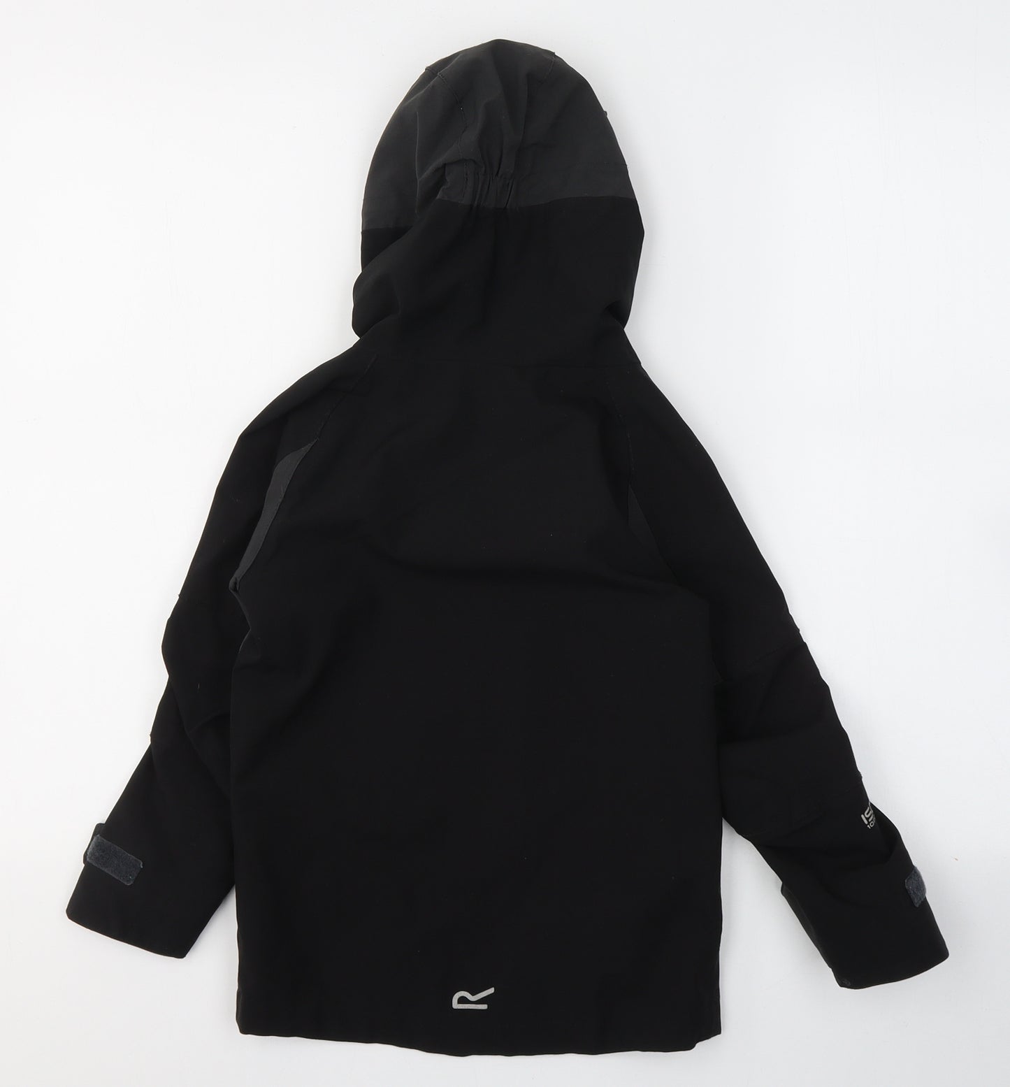 Regatta Boys Black   Windbreaker Jacket Size 3-4 Years  Zip